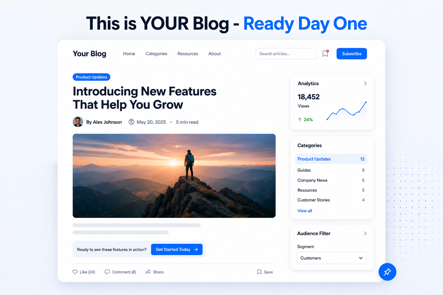 Cover image for Not Just a Website.