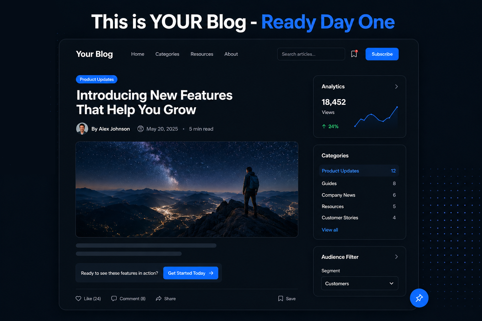 Cover image for Not Just a Website. (dark)